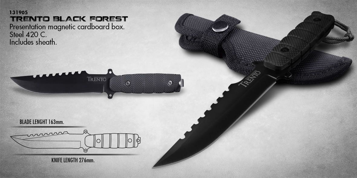 Trento Knife Black Forest