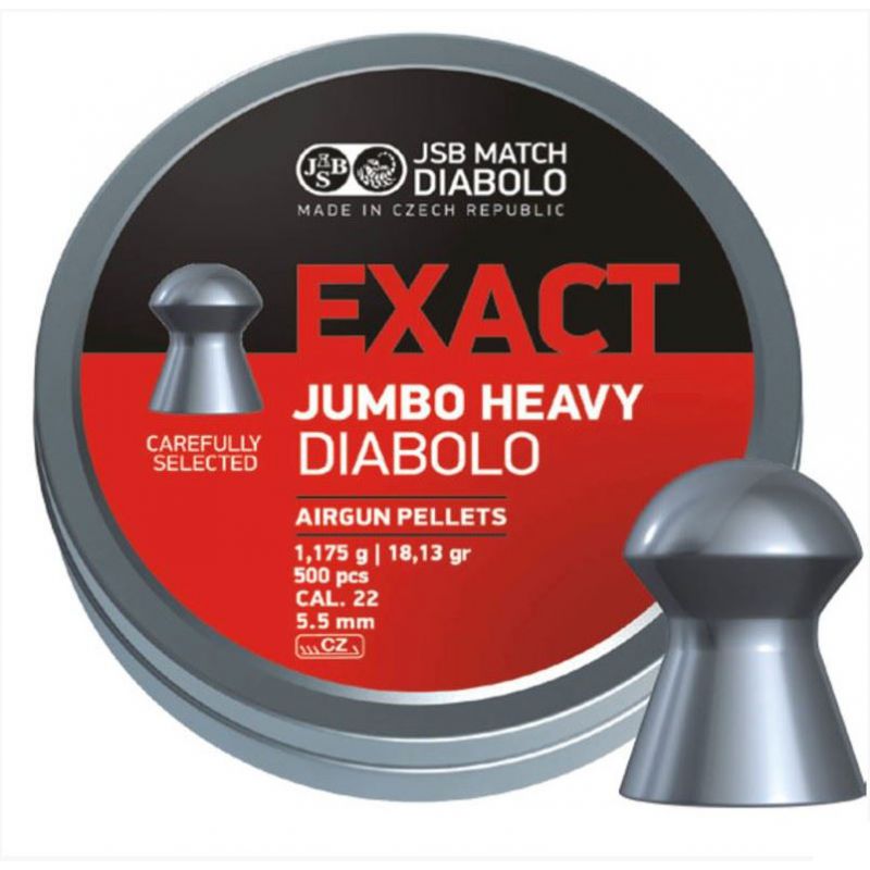 JSB LM Exact Jumbo Heavy 5,5mm 500st