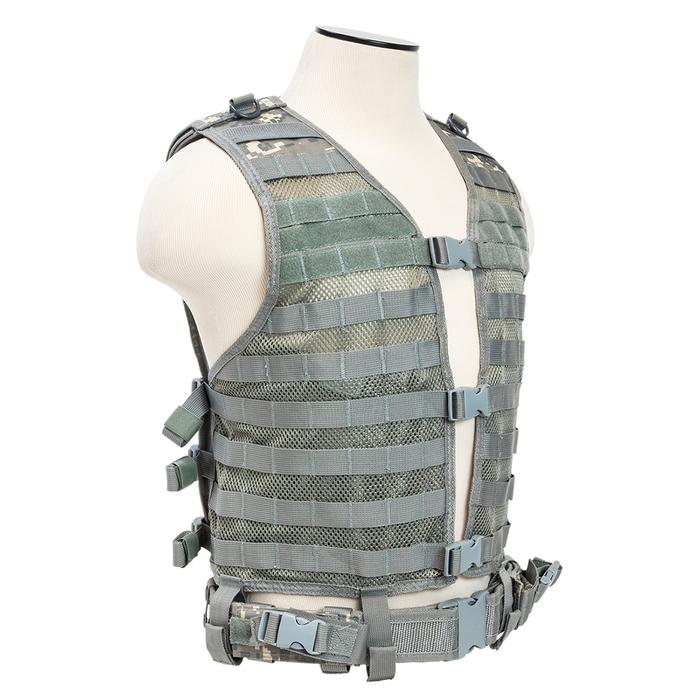 NC Star Molle/Pals Vest - Digital Camo