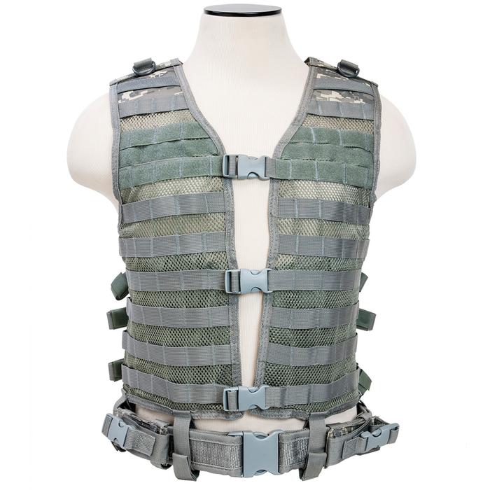 NC Star Molle/Pals Vest - Digital Camo