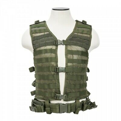 NC Star Molle/Pals Vest - Green