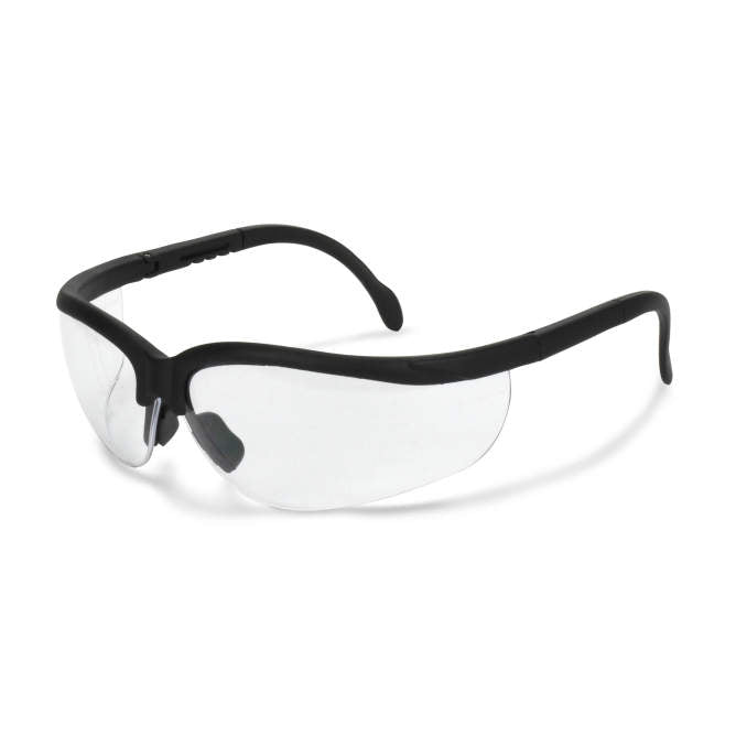 Radians Vision Protection Journey Adjust. Clear Lens/Black Frame