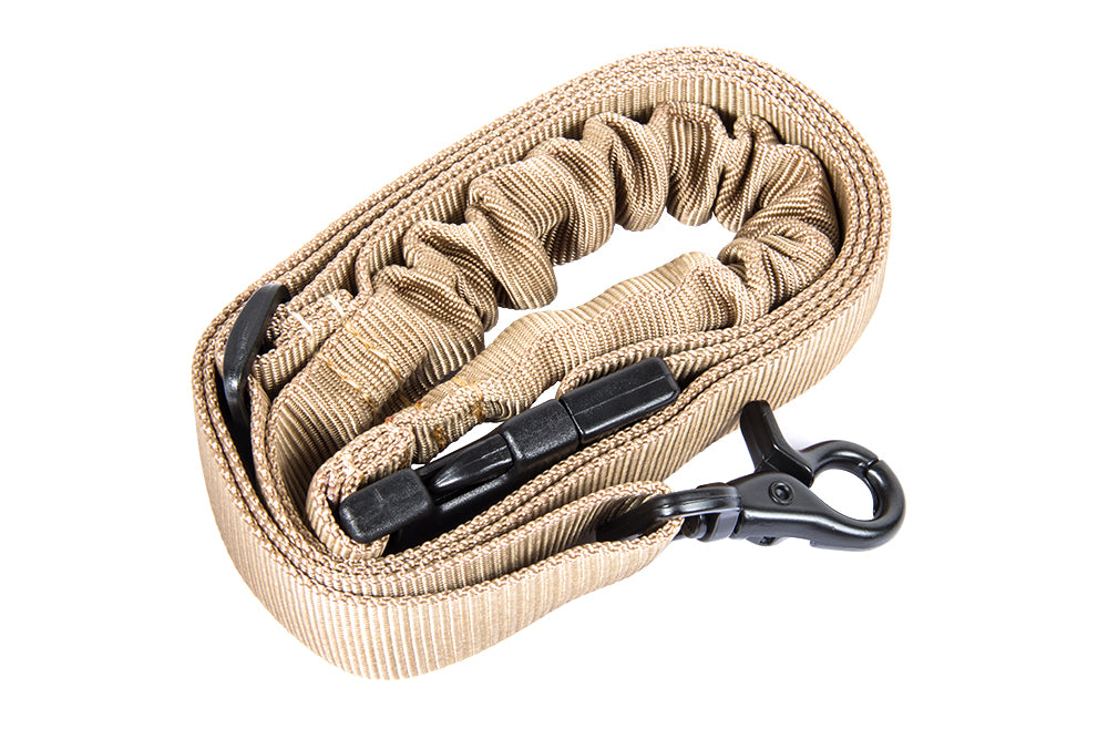 Single Point Bungee Rifle Sling - Desert Tan