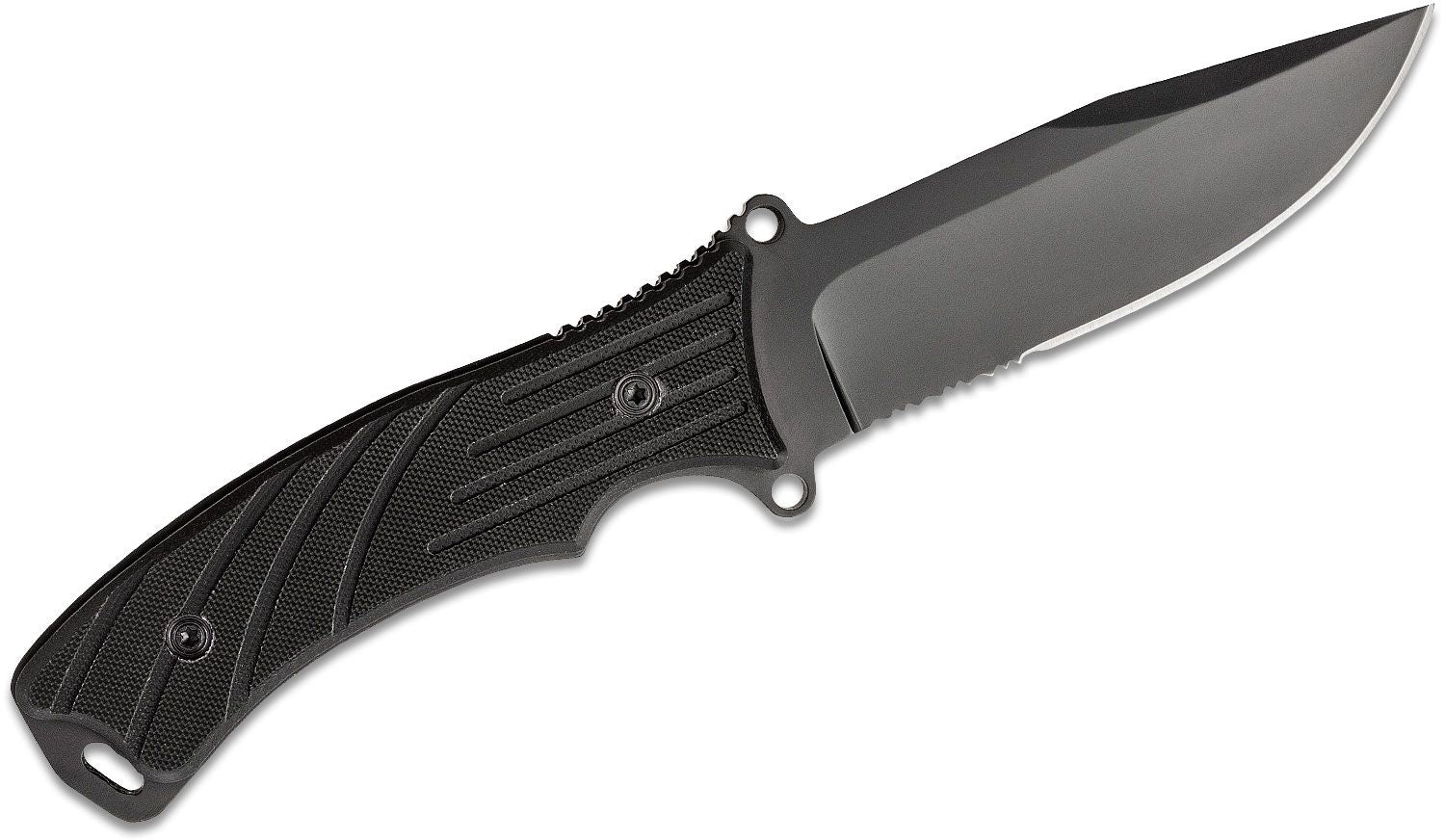 Trento knive Comando black Zytel