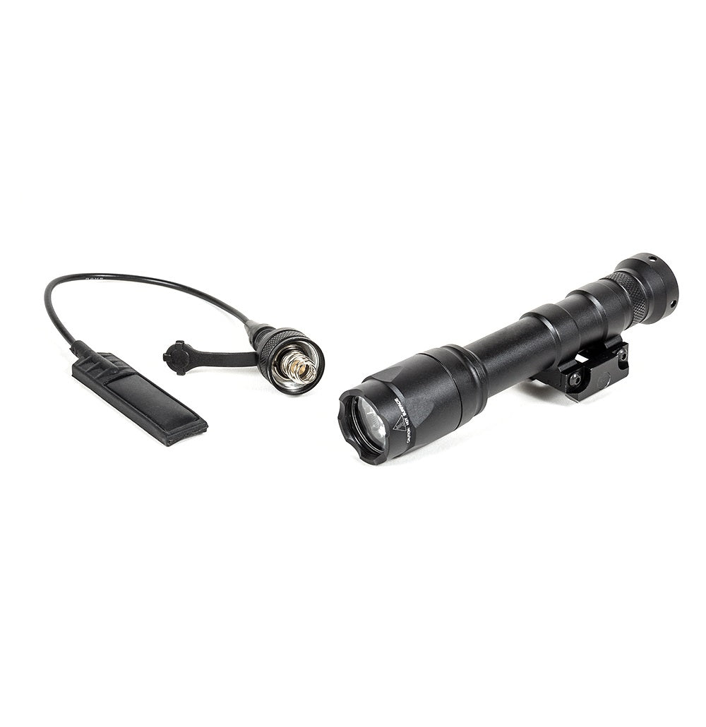 Tactical Flash Light w/remote & Mount - Medium